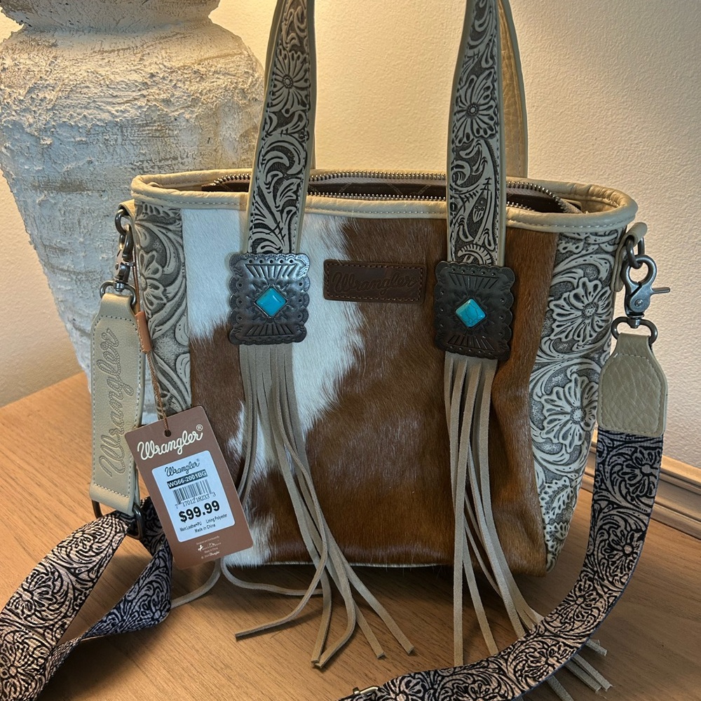 Wrangler Brown and Cream Women's Bag